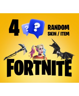 4 Random Fortnite Skins / Items PC Epic Games Epic Games Key GLOBAL
